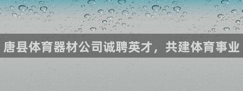 尊龙人生就是博AG：唐县体育器材公司诚聘英才，共建体